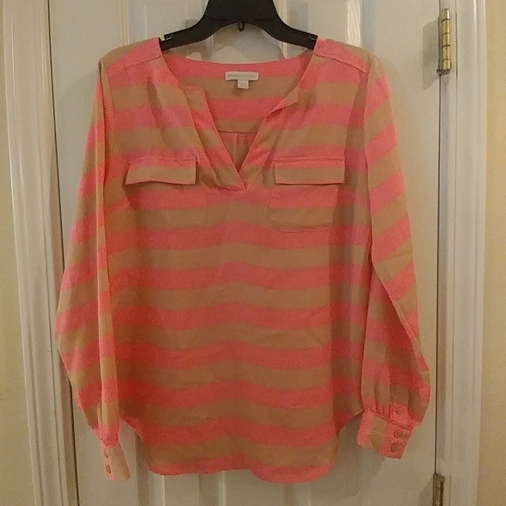 Neon and Nude Top